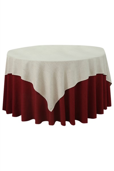 Bulk order simple banquet table sets Fashion design cotton and linen high-end restaurant tablecloths Tablecloth specialty store 120CM, 140CM, 150CM, 160CM, 180CM, 200CM, 220CM, SKTBC052 detail view-2